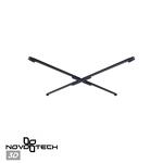 Превью фото №4  NOVOTECH 359381 KONST NT24 040 черный Соединитель гибкий "X" IP20 48V GLAT