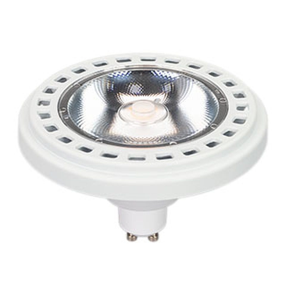 Фото №1  Лампочка Arlight Лампа AR111-UNIT-GU10-15W-DIM Day4000 (WH, 24 deg, 230V) ( Металл)