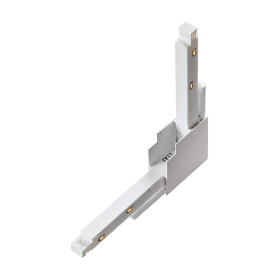 Фото №4  NOVOTECH 135123 SHINO NT21 043 белый Соединитель с токопроводом для шинопровода Г-образный IP20 48V FLUM