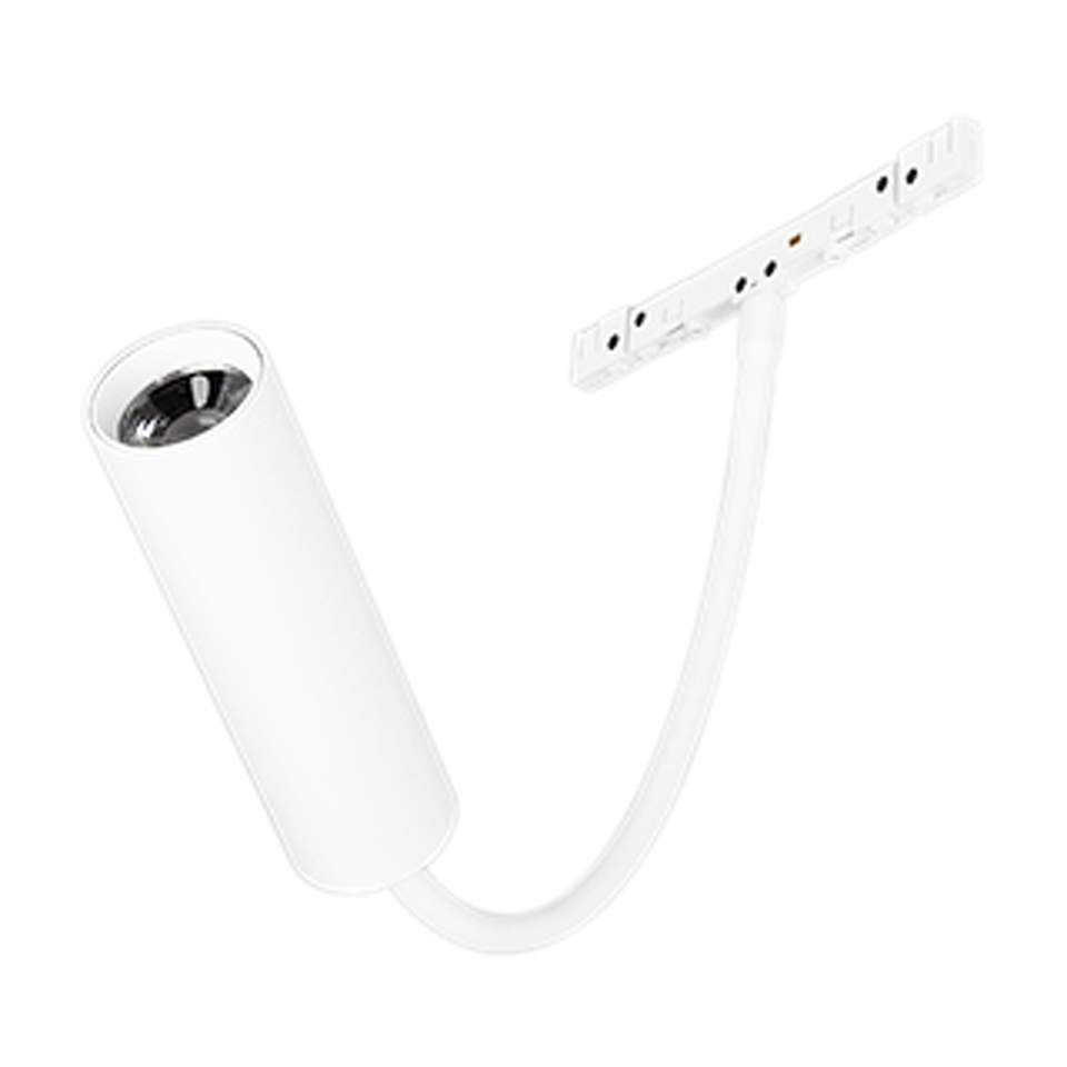Фото №1  Arlight Светильник MAG-MICROCOSM-SPOT-FLEX-R26-5W Warm3000 (WH, 24 deg, 24V) ( IP20 Металл, 5 лет)