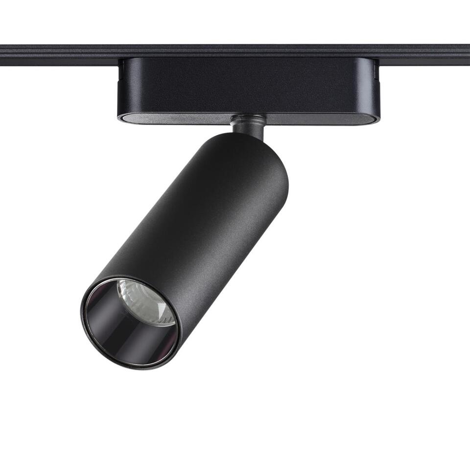 Фото №6  NOVOTECH 359256 SHINO NT23 184 черный Трековый светильник для низковольтного шинопровода IP20 LED 15W 48V 1275Лм 3000К SMAL