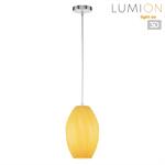 Превью фото №1  Подвесной светильник LUMION 8291/1A MODERNI LN26 371 хром/кремовый, металл/стекло Подвес E27 1*60W 220V TIDE