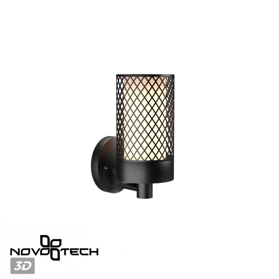 Фото №5  NOVOTECH 370971 STREET NT24 668 черный Светильник ландшафтный IP54 E27 max 25W 220-240V MATRIX