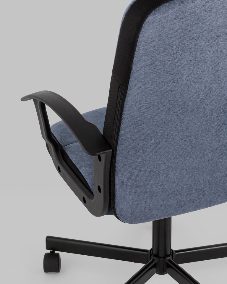Фото №10  Кресло Компьютерное кресло TopChairs ST-TRACER темно-синий