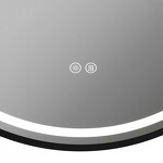 Превью фото №13  Watersense Зеркало Lina Supernova Black D60, LED подсветка, сенсор, антипар T20122
