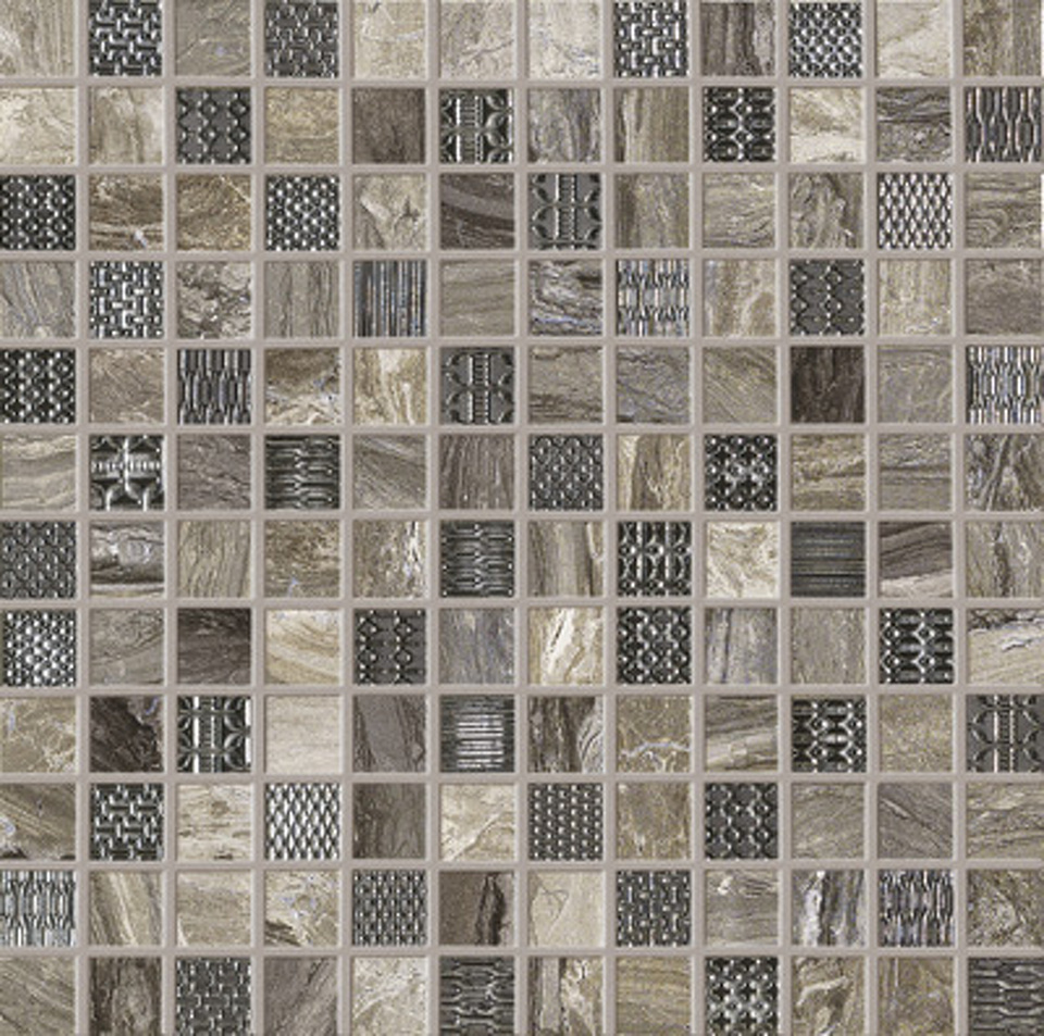 Фото №1  Мозаика ASCOT Мозаика MIX GEM TAUPE 29,1X29,1