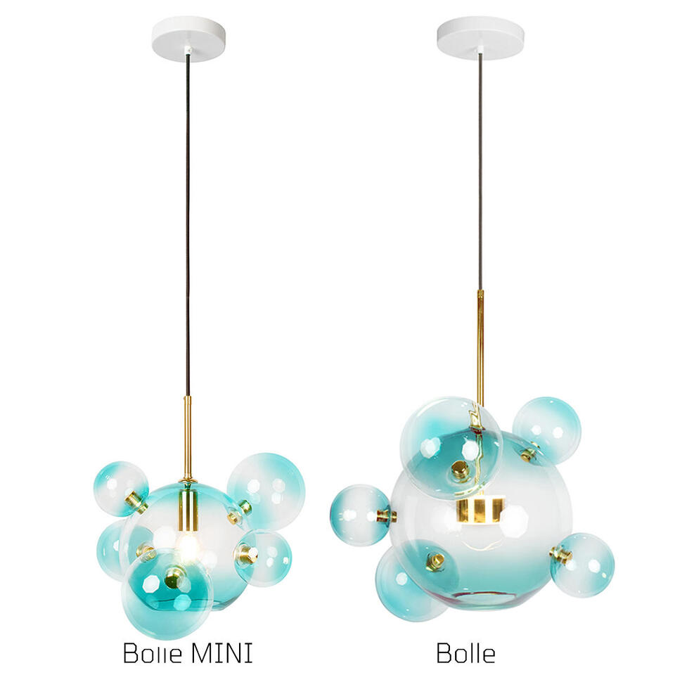 Фото №9  Подвесной светильник 2027-P6 Blue mini Подвесной светильник LOFT IT Bolle