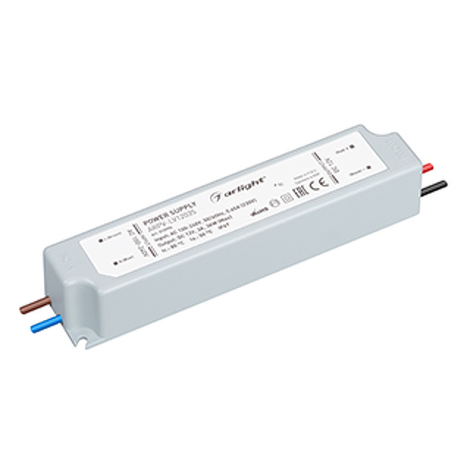 Фото №1  Arlight Блок питания ARPV-LV12035 (12V, 3.0A, 36W) ( IP67 Пластик, 2 года)