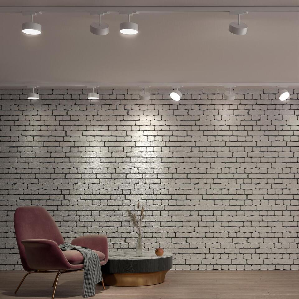 Фото №5  NOVOTECH 358758 PORT NT21 269 белый Трехфазный трековый светодиодный светильник IP20 LED 24W 4000K 2100Лм 100-265V PROMETA