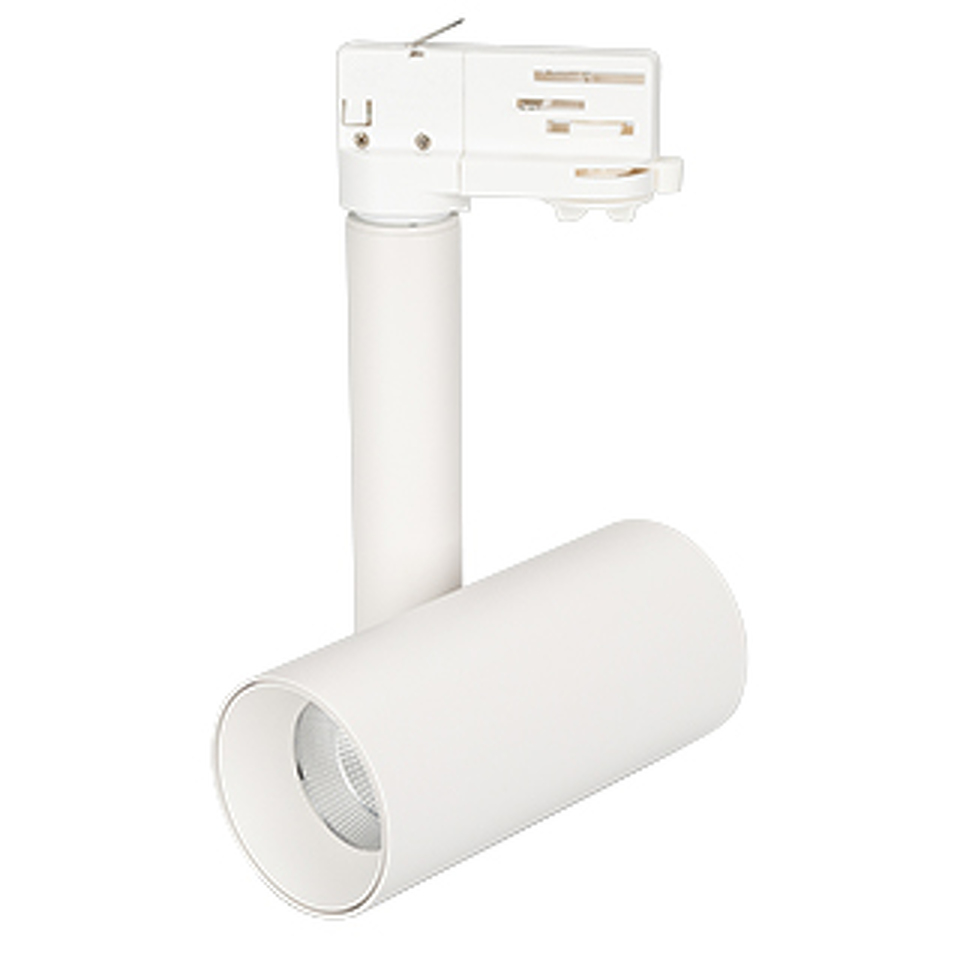 Фото №1  Arlight Светильник SP-POLO-TRACK-PIPE-R65-8W Day4000 (WH-WH, 40 deg) ( IP20 Металл, 3 года)