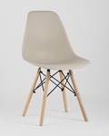Превью фото №2  Стул Eames Style DSW бежевый (разборный каркас)