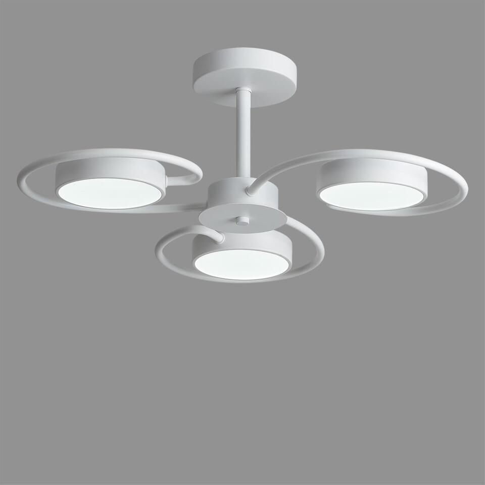 Фото №3  Люстра LUMION 5657/36CL LEDIO LN23 000 белый Люстра потолочная LED 36W  3000/4000/6000К 220V EVIN