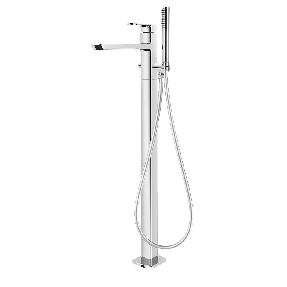 Фото №2  561179XX Palazzani Mis внешняя часть смесителя для отдельностоящей ванны с душем Хром, 10/01Q