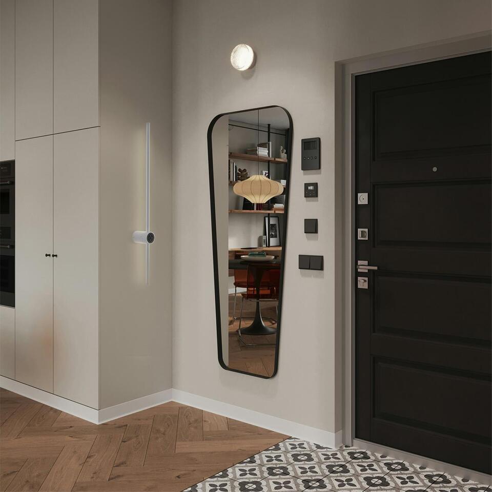 Фото №8  LUMION 8309/14WL LEDIO LN26 436 белый, металл Настенный светильник с диммером LED 14W 3000K/4000/7000K 220V BRAM