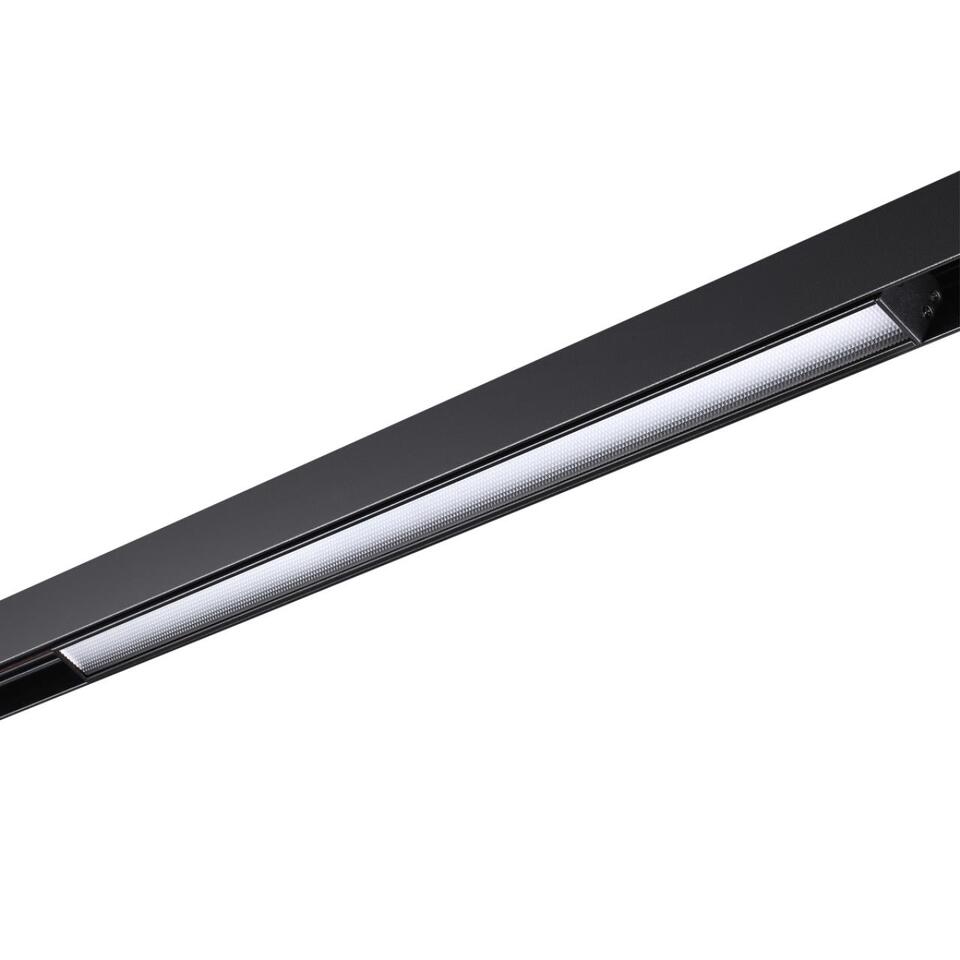 Фото №7  NOVOTECH 358416 SHINO NT20 152 черн Трековый светильник для низков. шинопровода IP20 LED 4000K 24W 48V FLUM
