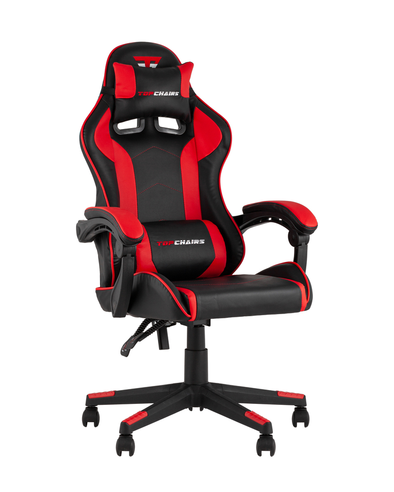 Фото №10  Кресло Кресло спортивное TopChairs Shadow черно-красный