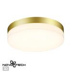 Превью фото №1  NOVOTECH 358884 STREET NT22 782 золото Светильник ландшафтный светодиодный IP54 LED 4000К 18W 220V OPAL