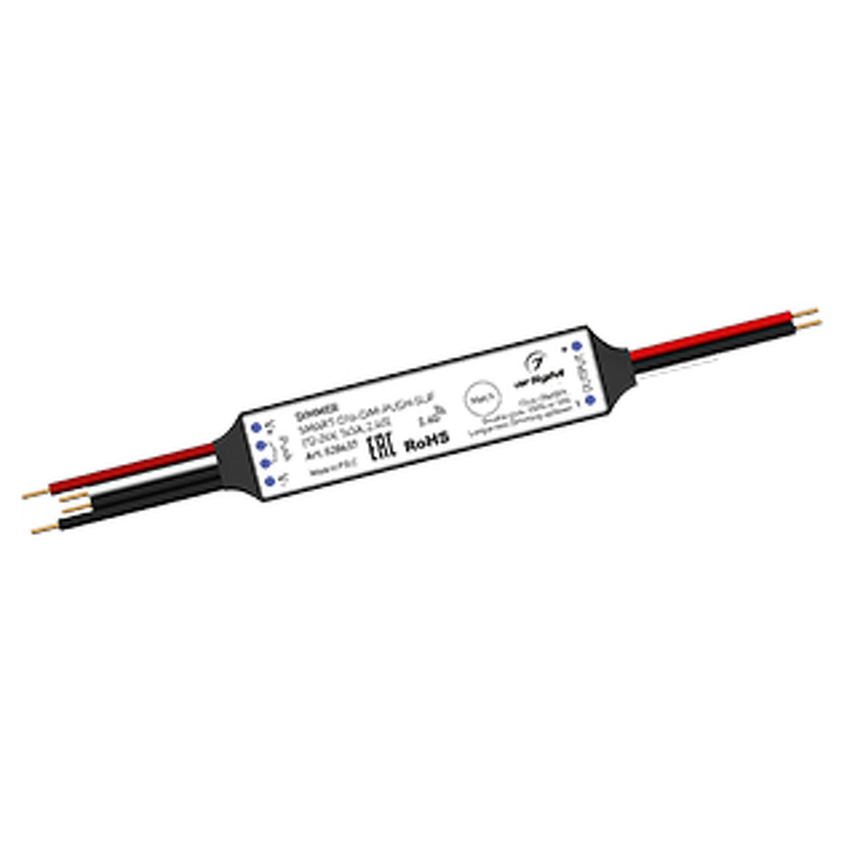Фото №1  Arlight Диммер SMART-D16-DIM-PUSH-SUF (12-24V, 1x3A, 2.4G) ( Пластик)
