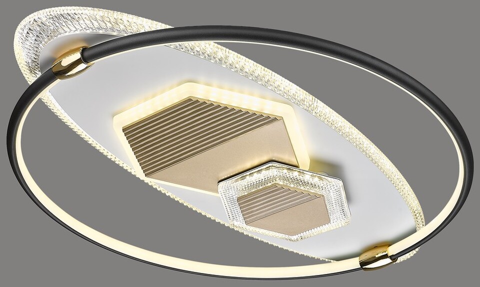Фото №2  438-327-04 VELANTE Светильники с LED светильник потолочный, LED, 2x27+21+10+5W, 3000/4500/6000K