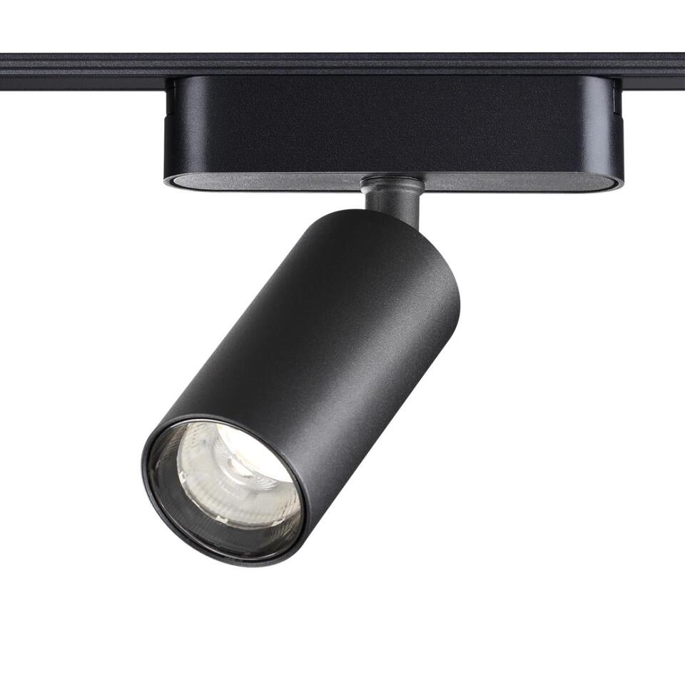 Фото №5  NOVOTECH 359254 SHINO NT23 184 черный Трековый светильник для низковольтного шинопровода IP20 LED 12W 48V 1080Лм 3000К SMAL