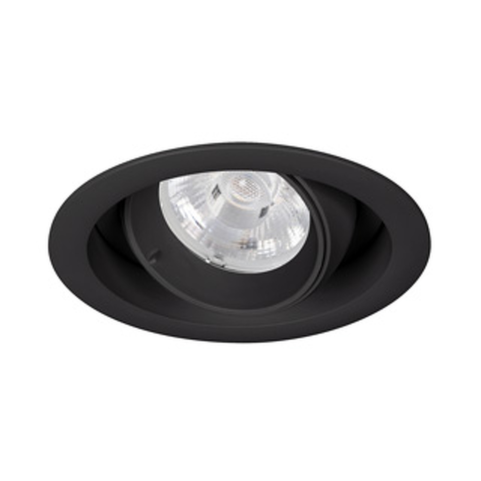 Фото №1  Arlight Светильник MS-VORTEX-BUILT-R110-20W Warm3000 (BK-BK, 40 deg, 230V) ( IP20 Металл, 5 лет)