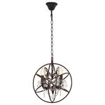 Превью фото №1  Люстра LOFT1897/4 Подвесная люстра LOFT IT Foucaults orb crystal