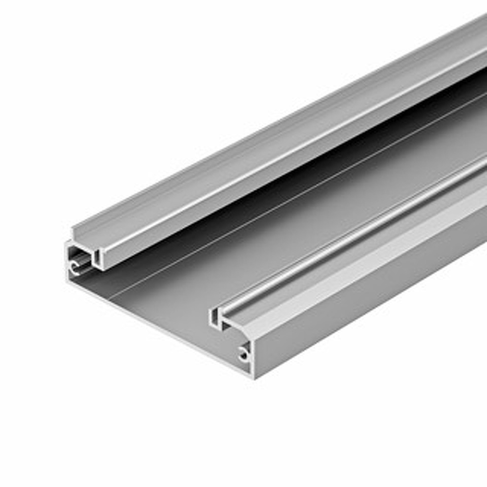 Фото №1  Arlight Профиль-держатель KLUS-POWER-W70-BASE-2000 ANOD ( Алюминий)
