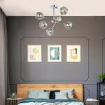 Превью фото №2  Люстра LUMION 4530/6C COMFI LN21 000 хром, дымчатый Люстра потолочная E27 6*60W 220V SANDRA