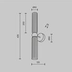 Превью фото №5  Настенный светильник (бра) Maytoni MOD302WL-02W1
