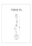Превью фото №4  Подвесной светильник Светодиодный подвесной светильник Moderli V5010-PL Richard