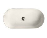 Превью фото №1  Раковина 40583 / PCV70A Althea Cover раковина накладная 70x35  Матовый лен Plus-Ton®