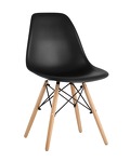 Превью фото №1  Стул Eames Style DSW черный (разборный каркас)