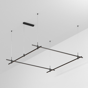 Фото Arlight Основание ART-APRIORI-QUADRAT-HANG-2000x2000 (BK) ( IP20 Металл, 3 года)