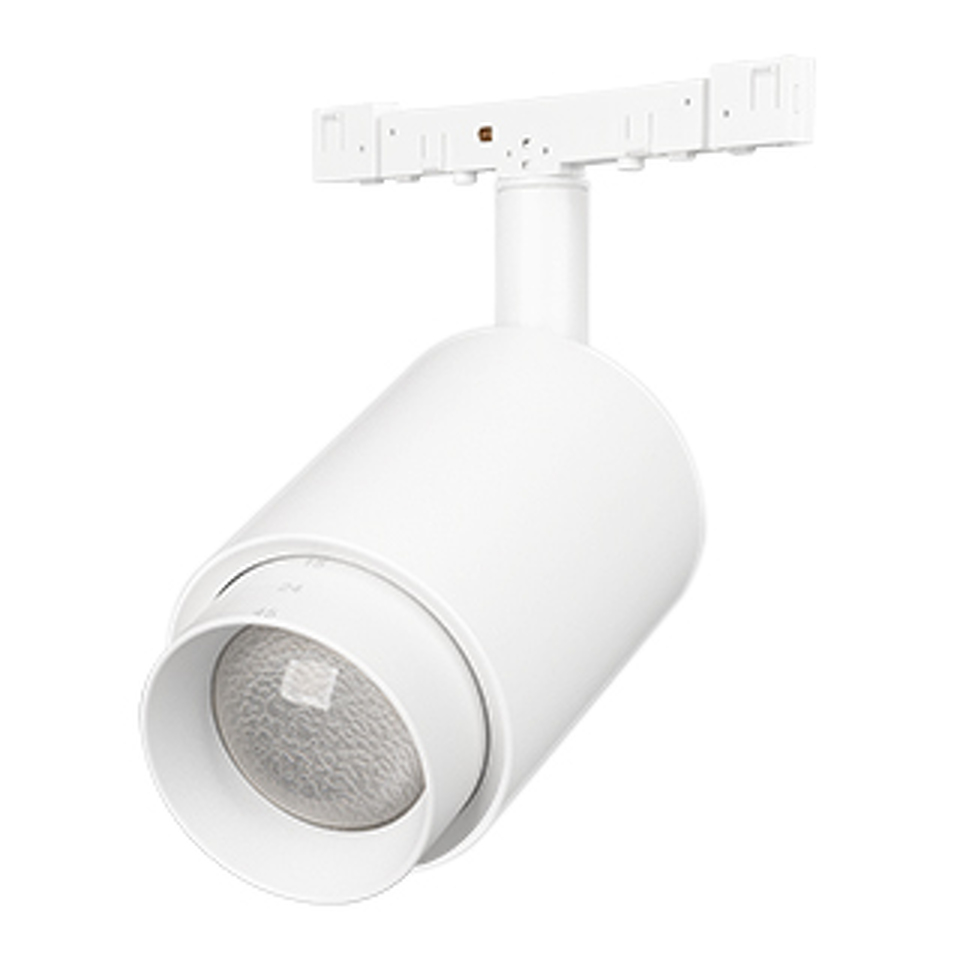 Фото №1  Arlight Светильник MAG-MICROCOSM-SPOT-ZOOM-R47-9W Warm3000 (WH, 15-55 deg, 24V) ( IP20 Металл, 5 лет)