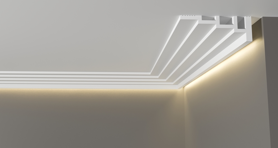 Фото №7  Карниз Decor-dizayn DD514/Карниз (120х43х2000мм)/9, шт