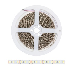 Фото Светодиодная лента DLIGHT, ширина 8 мм, длина 5000 мм, 120 led/м, 12 V, 9.6 W/м, холодный (6500K)