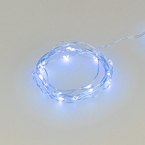 Фото Ardecoled Светодиодная гирлянда ARD-DEW-HOME-2000-CLEAR-20LED-STD Blue (3V, Battery Pack) ( IP20)