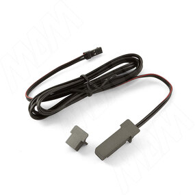 Фото PULSE ТРЭК Коннектор с разъемом для питания, 24 В, 120 Вт, антрацит, TRACK (TK24-CON-END-NO-AN)