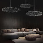 Превью фото №5  Подвесной светильник 10247/550 Silver Подвесной светильник LOFT IT Cloud