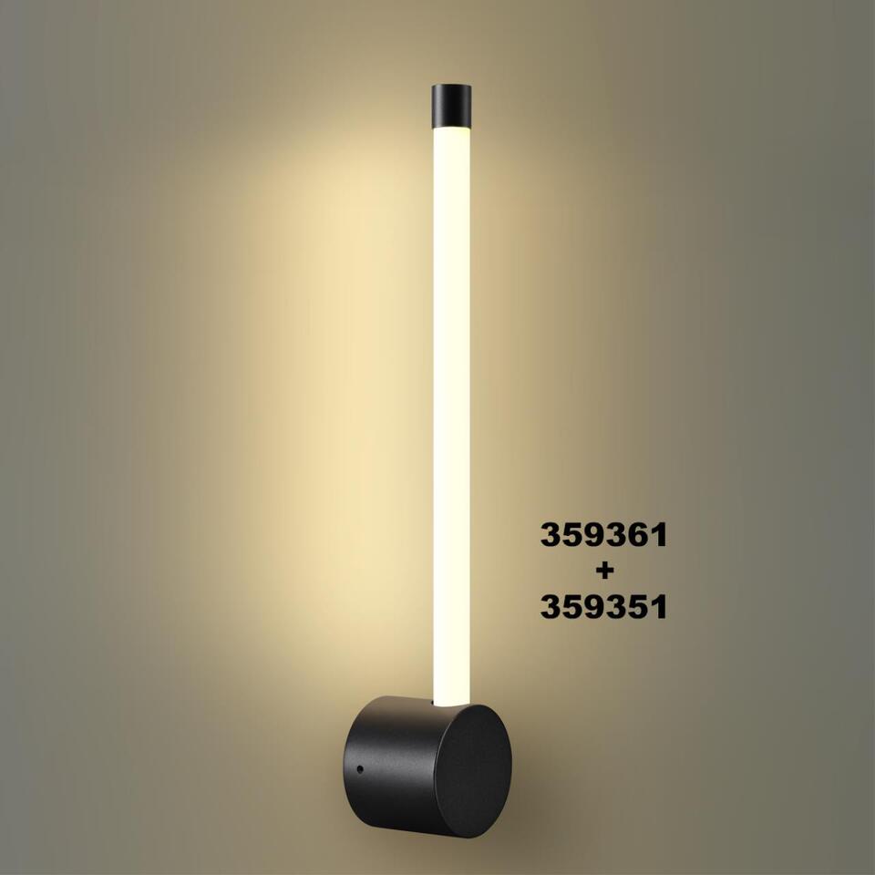 Фото №7  NOVOTECH 359351 KONST NT24 050 черный Светильник линейный светодиодный IP20 LED 6W 170-265V 3000K 462Лм VITZ