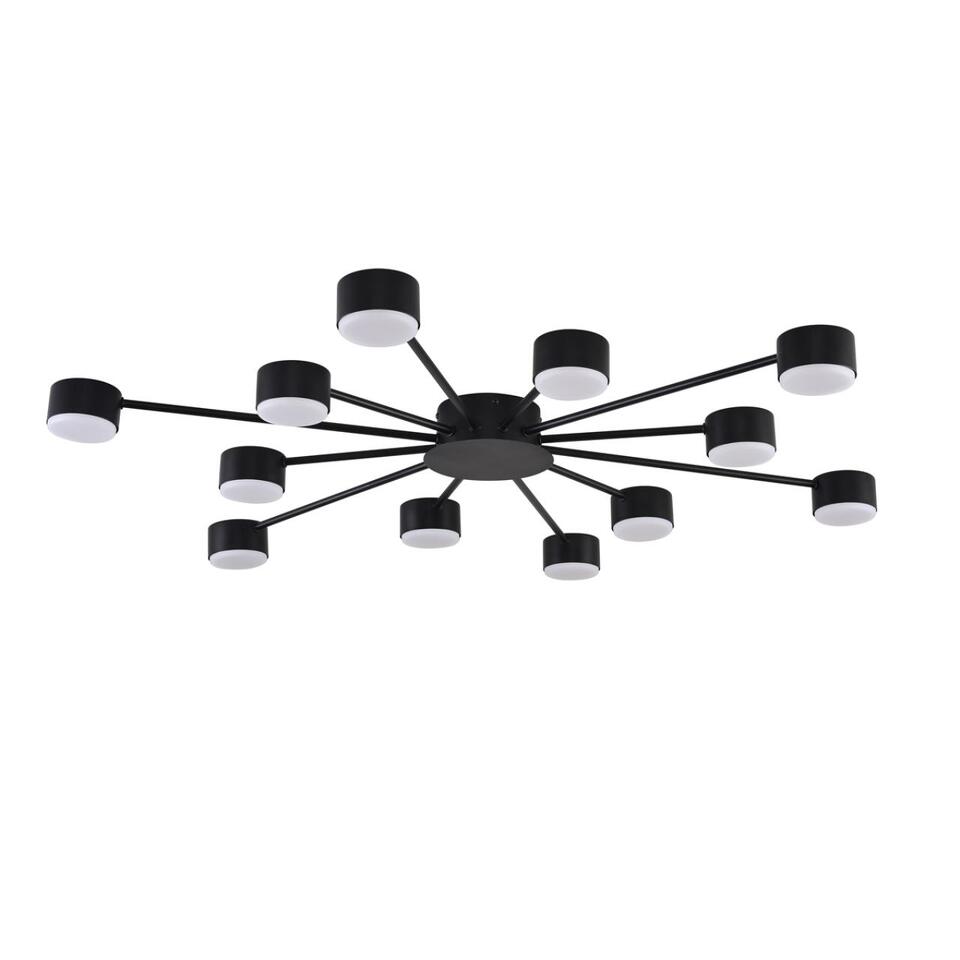 Фото №7  Люстра LUMION 8344/12C COMFI LN26 251 черный, металл Люстра GX53 LED 12*7W 220V TORINA