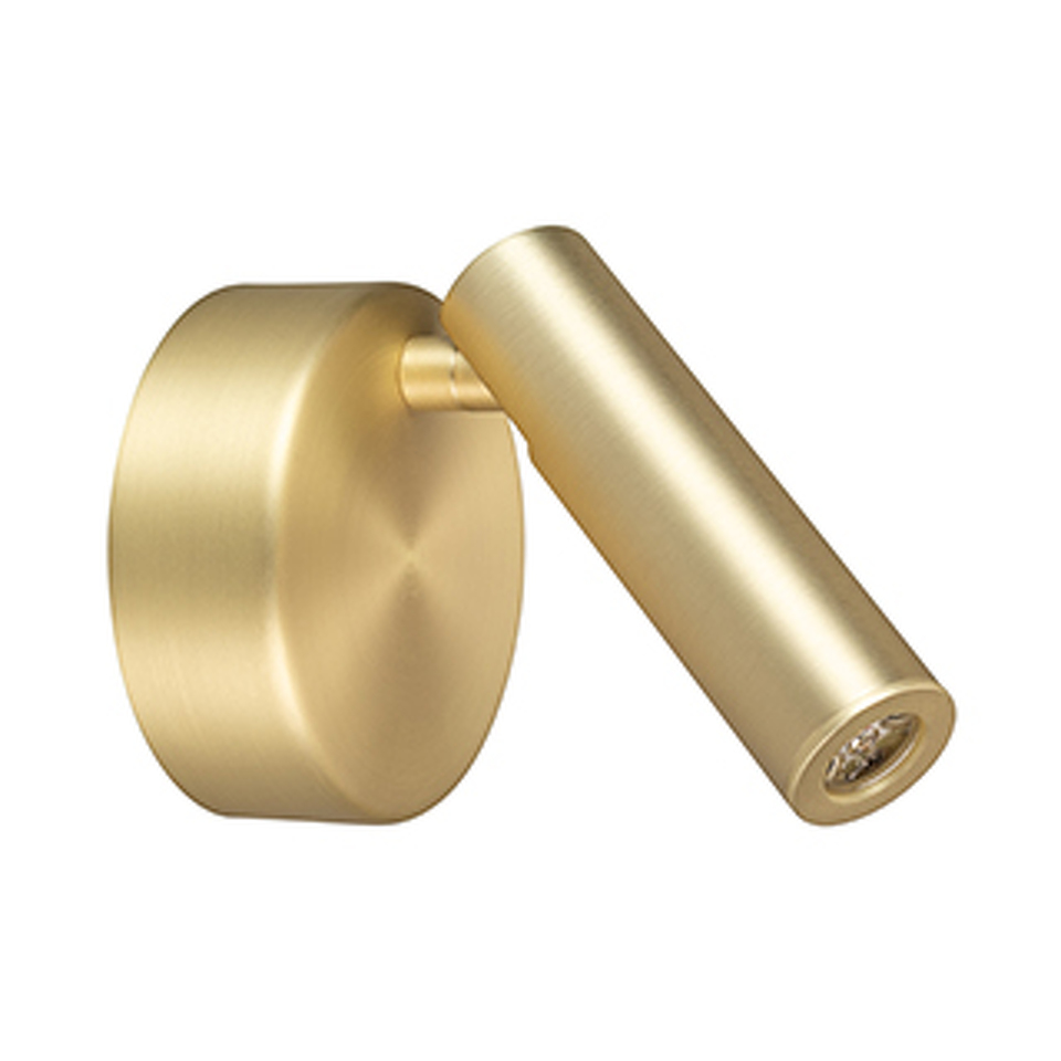 Фото №1  Arlight Светильник SP-BED-NB-R90-3W Warm3000 (GD, 20 deg, 230V) ( IP20 Металл, 3 года)