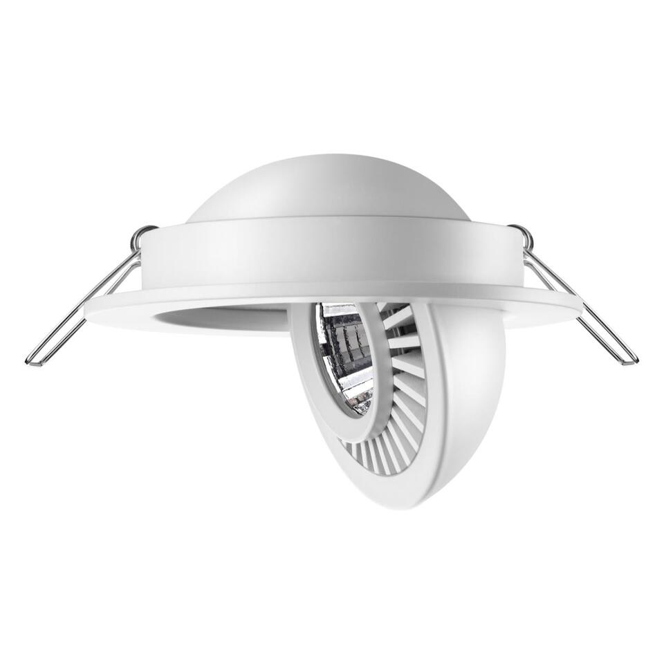 Фото №7  NOVOTECH 358815 SPOT NT21 466 белый Светильник встраиваемый светодиодный IP20 LED 9W 770Лм 4000K 220V GESSO