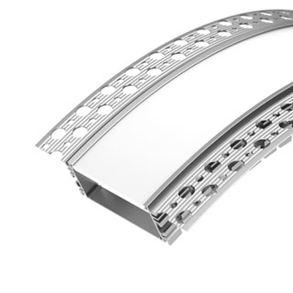 Фото №1  Arlight Профиль FANTOM-BENT-W49-TOP-2000 ANOD ( Алюминий)