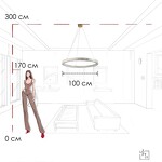 Превью фото №11  Подвесной светильник 10408/1000 Подвесной светильник LOFT IT Mondrian