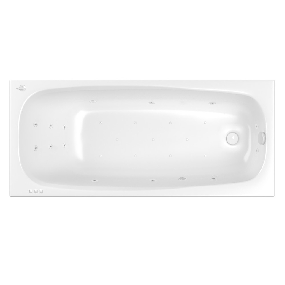 Фото №10  Ванна WHITECROSS Layla Slim 180x80 "ULTRA" (белый)