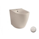 Превью фото №1  Биде 40372R Althea Cover Rimless Plus+Ton биде напольное 52x36 см  Матовый лен Plus-Ton®