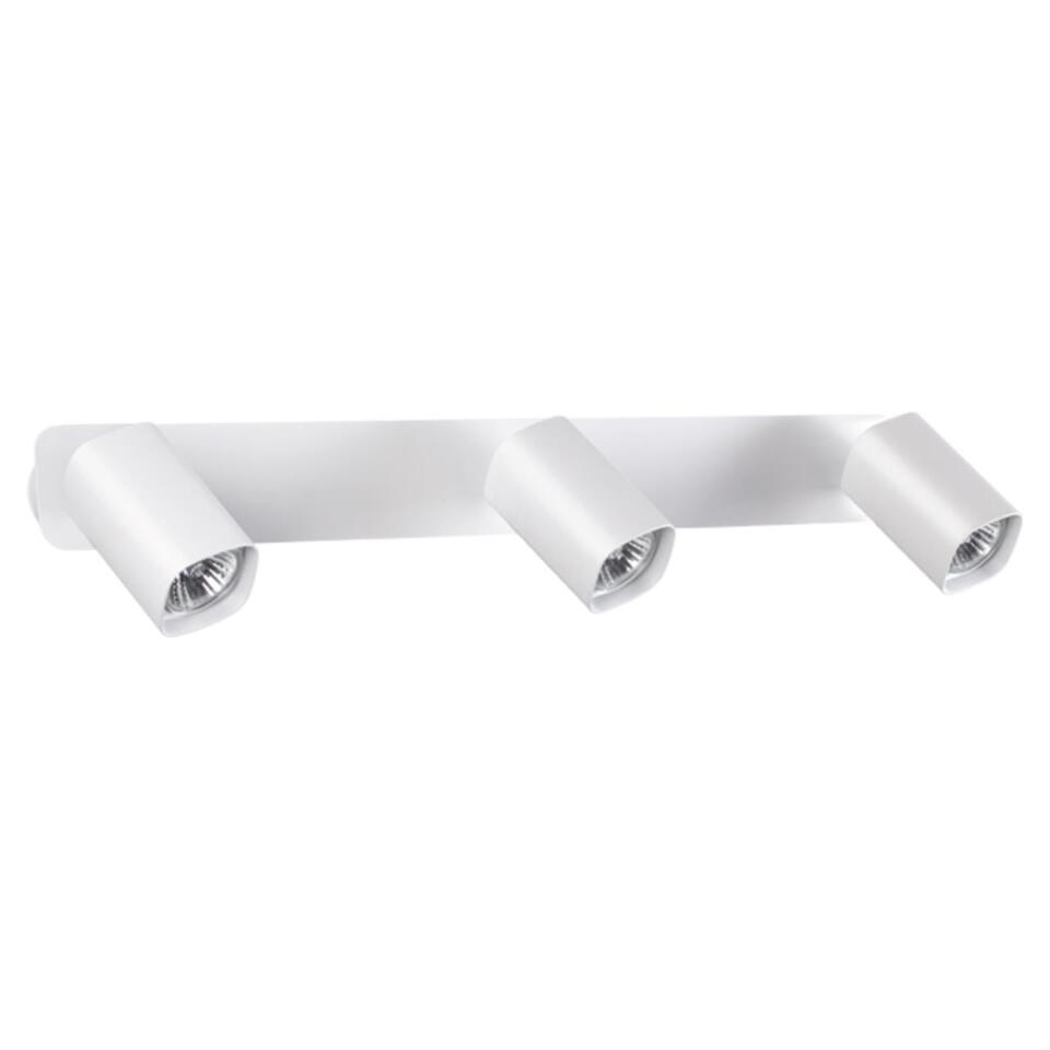 Фото №3  NOVOTECH 370555 OVER NT19 432 белый Накладной светильник IP20 GU10 3*50W 230V GUSTO