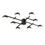 Превью фото №5  Люстра LUMION 8186/8C COMFI LN26 247 черный, металл Люстра потолочная LED GX53 8*7W 220V DABRA