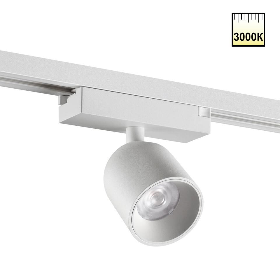 Фото №7  NOVOTECH 359809 PORT NT25 278 белый Светильник трековый однофазный трехжильный IP20 LED 10W 180-265V 3000К SOLETTE